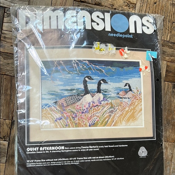 Dimensions Vintage Quiet Afternoon Needlepoint Kit NWT - Picture 1 of 6